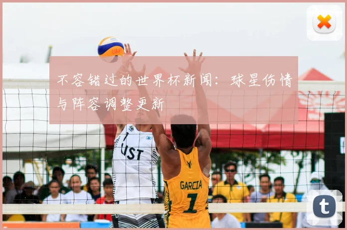 不容错过的世界杯新闻：球星伤情与阵容调整更新